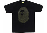 BAPE ASIA CAMO BIG APE HEAD TEE BLACK