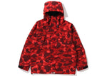 BAPE COLOR CAMO SNOWBOARD JACKET (FW22) RED SIZE L