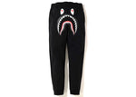 BAPE SHARK SLIM SWEAT PANTS BLACK/GREEN SIZE M