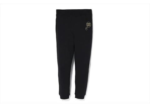 BAPE X DSMG SLIM SWEAT PANTS BLACK SIZE L