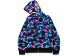 BAPE X KID CUDI SHARK FULL ZIP HOODIE MULTI (PRE-OWNED) SIZE XL