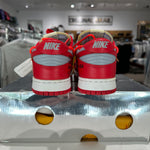NIKE DUNK LOW OFF-WHITE UNIVERSITY RED CT0856600 SIZE 9 (PRE-OWNED)