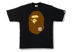 A BATHING APE BIG APE HEAD TEE BLACK