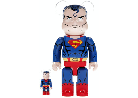 BEARBRICK SUPERMAN 100% & 400% SET