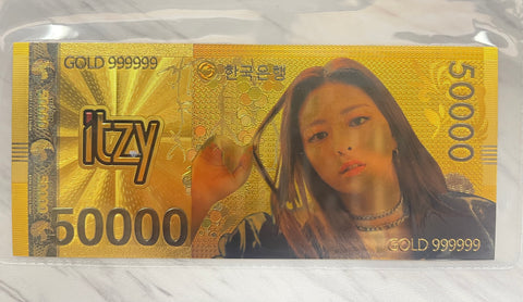 ITZY CURRENCY GOLD CARD IT2