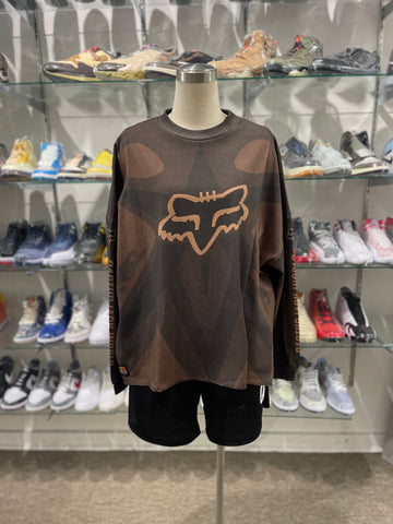 TRAVIS SCOTT CACTUS JACK FOX RACING COMPLEXCON JERSEY BROWN SIZE M