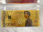 BTS CURRENCY GOLD CARD BTS-2