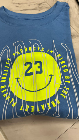JORDAN KIDS SHIRT BLUE