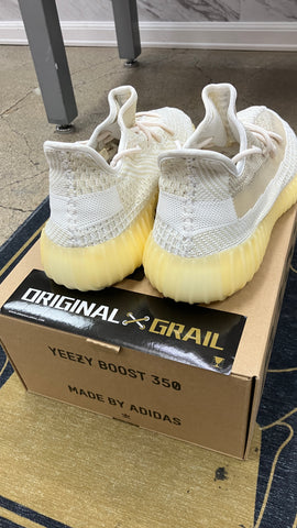 ADIDAS YEEZY BOOST 350 V2 NATURAL(PRE-OWNED) FZ5246 SIZE 10 Original Grail ADIDAS YEEZY BOOST 350 V2 NATURAL(PRE-OWNED) FZ5246 SIZE 10 Original Grail