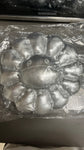 MURAKAMI FLOWER CUSHION SILVER