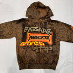 TRAVIS SCOTT X CPFM COMPLEXCON HOODIE BROWN SIZE L