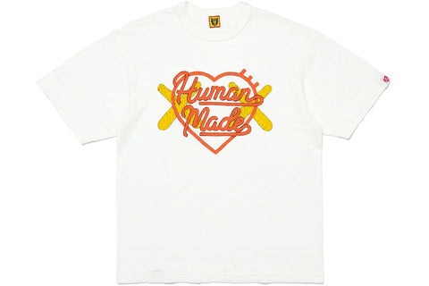 HUMAN MADE X KAWS GRAPHIC T-SHIRT (FW23) WHITE SIZE L