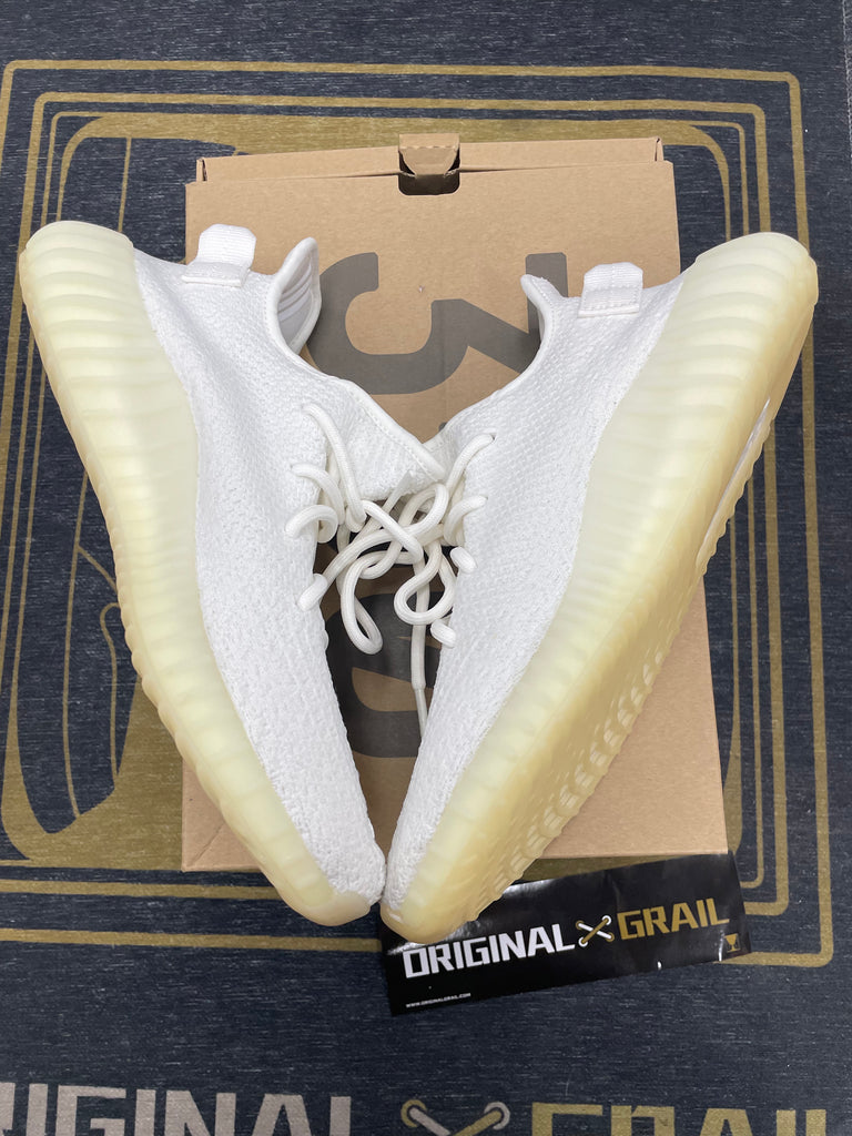 ADIDAS YEEZY BOOST 350 V2 CREAM (PRE-OWNED) CP9366 SIZE 8.5 Original Grail ADIDAS YEEZY BOOST 350 V2 CREAM (PRE-OWNED) CP9366 SIZE 8.5 Original Grail