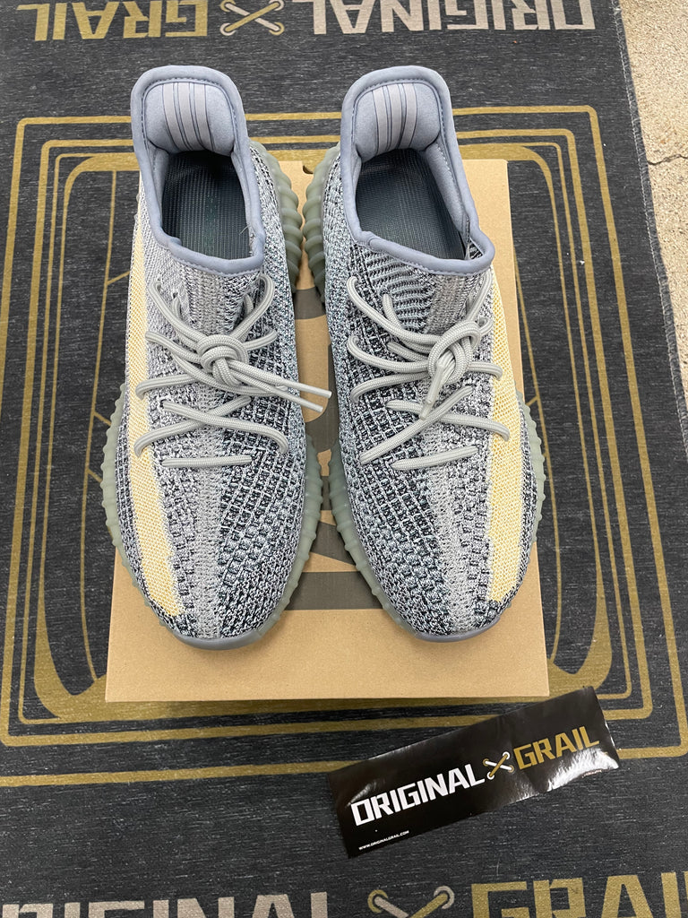 ADIDAS YEEZY BOOST 350 V2 ASH BLUE (PRE-OWNED) GY7657 SIZE 10 Original Grail ADIDAS YEEZY BOOST 350 V2 ASH BLUE (PRE-OWNED) GY7657 SIZE 10 Original Grail