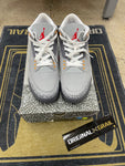 JORDAN 3 RETRO COOL GREY (2021) CT8532012 SIZE 9.5 (PRE-OWNED)