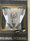 JORDAN 3 RETRO COOL GREY (2021) CT8532012 SIZE 9.5 (PRE-OWNED)