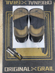 JORDAN 5 RETRO PREMIUM TRIPLE BLACK (PRE-OWNED) 881432010 SIZE 12