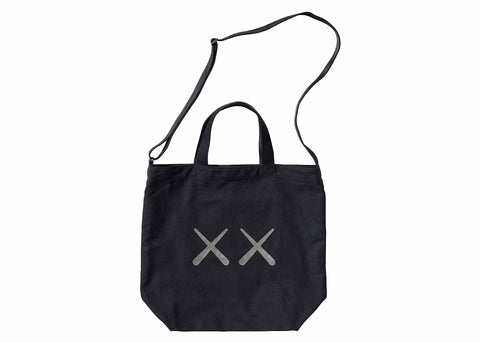 KAWS X UNIQLO WARHOL 2WAY TOTE BAG BLACK