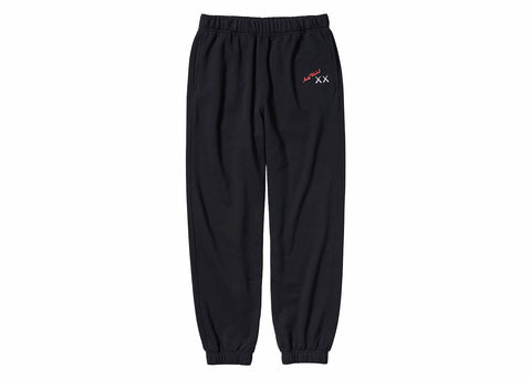 KAWS X UNIQLO WARHOL 476120 SWEATPANTS BLACK (ASIA SIZING) SIZE S, M, L, XL