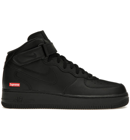 NIKE AIR FORCE 1 MID SUPREME BLACK FZ8784001