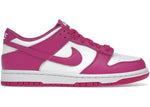 NIKE DUNK LOW ACTIVE FUCHSIA (GS) FJ0704100 SIZE 4Y, 6Y, 6.5Y, 7Y