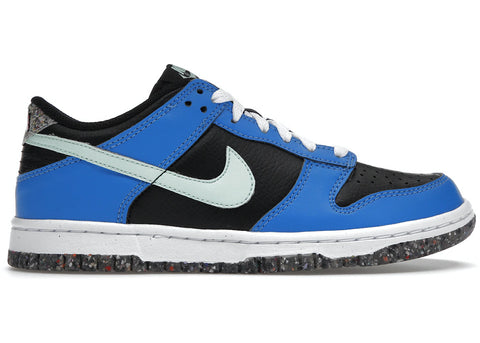 NIKE DUNK LOW CRATER BLUE BLACK (GS) DR0165001 SIZE 5Y