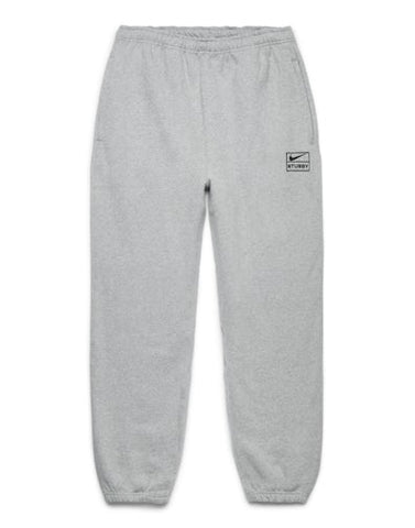 STUSSY X NIKE SWEATPANTS GREY HEATHER