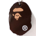 BAPE A BATHING APE APE HEAD KEYCHAIN