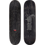 SUPREME RHINESTONE SKATEBOARD DECK BLACK SIZE 8.25