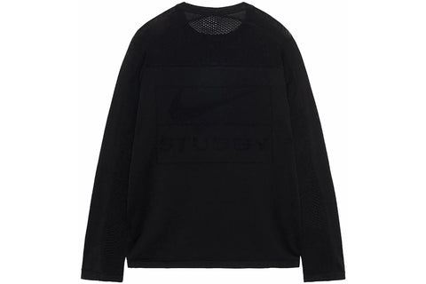 STUSSY X NIKE L/S JERSEY BLACK