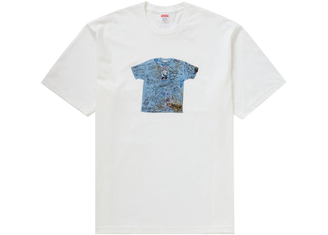 SUPREME 30TH ANNIVERSARY FIRST TEE WHITE