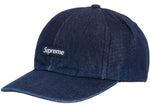 SUPREME CORDURA DENIM SMALL BOX 6-PANEL BLUE