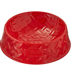 SUPREME DIAMOND PLATE DOG BOWL RED SS23