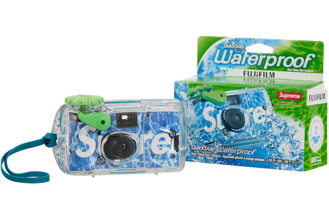 SUPREME FUJIFILM WATERPROOF CAMERA BLUE