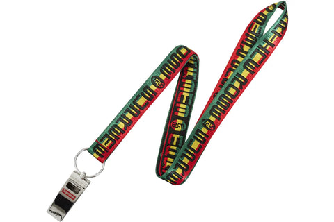 SUPREME MARTINE ROSE LANYARD WITH WHISTLE MULTICOLOR