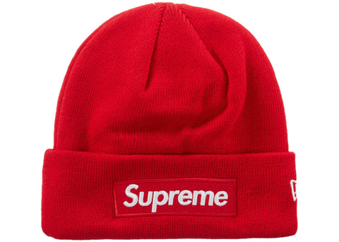 SUPREME NEW ERA BOX LOGO BEANIE (FW23) RED