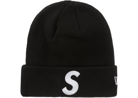 SUPREME NEW ERA S LOGO BEANIE BLACK