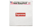 SUPREME NEW YORK POST (LATE CITY FINAL EDITION) NEWSPAPER WHITE/RED