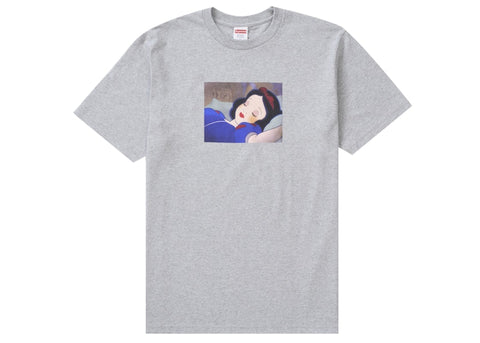 SUPREME SNOW WHITE TEE HEATHER GREY