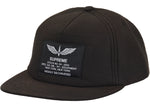 SUPREME SURPLUS 5-PANEL BLACK