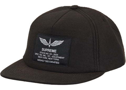 SUPREME SURPLUS 5-PANEL BLACK