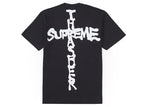 SUPREME THRASHER CROSS TEE BLACK SIZE L, XL