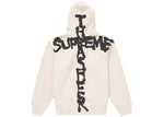 SUPREME THRASHER ZIP UP HOODED SWEATSHIRT STONE SIZE S, M, L