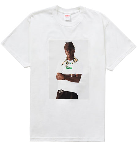SUPREME TYLER THE CREATOR TEE WHITE SIZE L