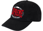 SUPREME WARM UP 6-PANEL BLACK FW23