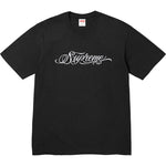 SUPREME SCRIPT TEE BLACK