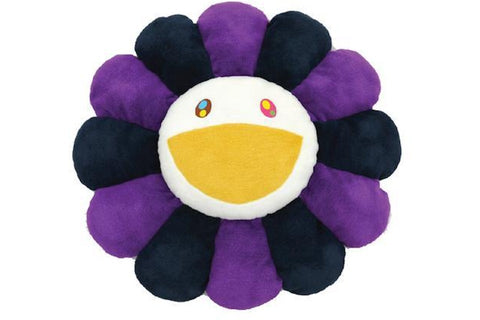 TAKASHI MURAKAMI FLOWER PLUSH 60 CM PURPLE/BLACK/WHITE