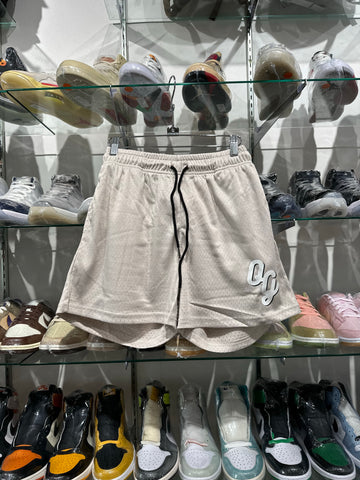 ORIGINAL GRAIL MESH SHORTS TAN GREY