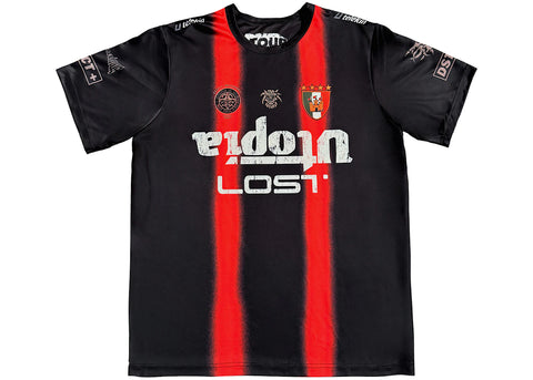 TRAVIS SCOTT ITALY SOCCER JERSEY BLACK SIZE L