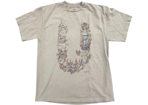 TRAVIS SCOTT UTOPIA RELIC TEE WHITE SIZE L
